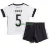 Maillot de Supporter Allemagne Thilo Kehrer 5 Domicile Coupe du Monde 2022 Pour Enfant